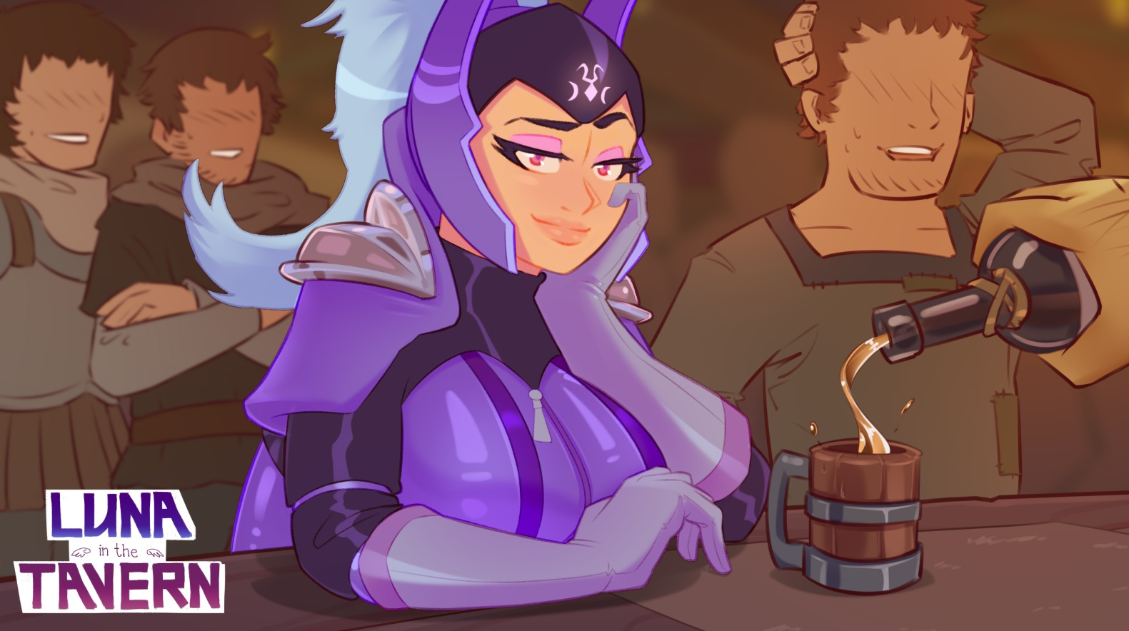 Luna in the tavern walkthrough